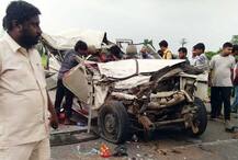 છોટાઉદેપુરઃ ટ્રકની ટક્કરે બોલેરોનો નીકળી ગયો કચ્ચરઘાણ, ચારના મોતથી અરેરાટી