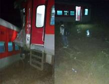 UPમાં વધુ એક ટ્રેન અકસ્માતઃ ડમ્પર સાથે ટકરાઈ કૈફિયત એક્સપ્રેસ, 10 ડબ્બા ખડી પડ્યા