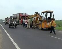 બરવાળા-ધંધુકા હાઈવે પર ટ્રક-જીપ વચ્ચે અકસ્માત, એક જ પરિવારના 11 લોકોના મોત