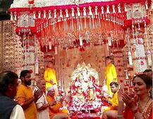 મહારાષ્ટ્રમાં ગણેશ ચતુર્થીની ધૂમ, મુકેશ અંબાણીના ઘરે દિગ્ગજોનો જમાવડો, જુઓ Pics