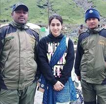 કેદારનાથ પહોંચી સૈફ અલીખાનની દીકરી, મેકઅપ વગર મળી જોવા