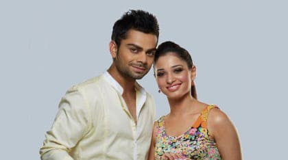 તમન્ના અને વિરાટ કોહલી 2012માં એકબીજાને ડેટ કરવા લાગ્યા હતા. પરંતુ તમન્ના સાઉથની ફિલ્મોની સ્ટાર છે અને ત્યાં જ વ્યસ્ત રહેતી હોવાથી વિરાટને મળી શકતી નહોતી. બાહુબલી ફિલ્મનું શૂટિંગ શરૂ થતાં તમન્ના એકદમ વ્યસ્ત થઈ જતાં બંનેનું બ્રેક-અપ થઈ ગયું હતું. 