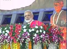 સરદાર સરોવર ડેમને બનતો રોકવા અનેક પ્રયાસ થયા, BSFના જવાનો સુધી પાણી પહોંચાડ્યુંઃ PM 