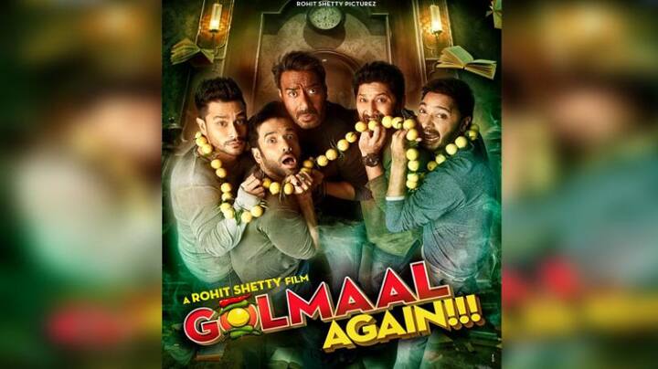 પોસ્ટરમાં લીંબુ, મર્ચાને પોતાના મોંમા દબાઈને બેઠેલા સ્ટાર્સ દેખાઈ રહ્યાં છે. કુણાલ ખેમૂ, તુષાર કપૂર, અજય દેવગણ, અશરદ વારસી અને શ્રેયસ તલપડે દેખાઈ રહ્યાં છે. ફિલ્મમાં પરિણીતિ ચોપરા પણ કામ કરી રહી છે.