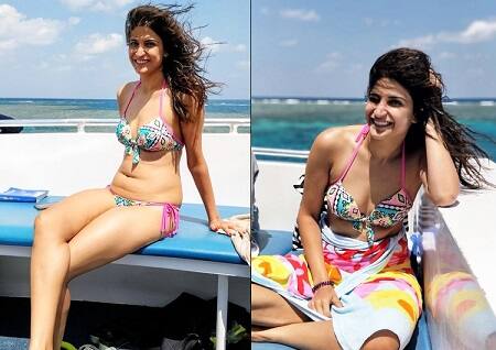 હાલ અભિનેત્રી અહાના ઓસ્ટ્રલિયામાં રજાઓ માણી રહી છે. અહાનાએ બીચ પર બ્લૂ કલરની બિકીની પહેરી તસવીર ઈંસ્ટાગ્રામ પર પોસ્ટ કરી હતી. જેને લઈને સોશિયલ મીડીયમાં તેને ટ્રોલ કરવામાં આવી હતી. 