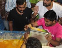 ગાંધીનગર: હાર્દિક પટેલે આ રીતે કર્યા પલ્લીના દર્શન, આવો હતો માહોલ