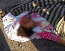 આણંદ: બે ટ્રક-કાર વચ્ચેના અકસ્માતમાં 4નાં મોત, પતરાં કાપી મૃતદેહ કઢાયા બહાર