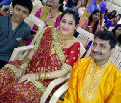 30 સપ્ટેમ્બરના રોજ ચારથી સાતના સાંજી સેરેમની યોજવામાં આવી હતી. સાંજીમાં સ્ત્રીઓ સાથે મળીને ગીતો ગાતી હોય છે.