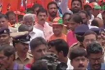 કેરલઃ RSS-BJP કાર્યકર્તાઓની હત્યાના વિરોધમાં જનસુરક્ષા યાત્રામાં પહોંચ્યા CM યોગી