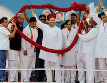 રાહુલનો ગુજરાતમાં બીજો દિવસ, સંઘ અને મોદી પર કર્યા પ્રહાર