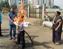 સુરતમાં શક્તિસિંહના પૂતળા દહન કાર્યક્રમમાં હાજર રહ્યા ભાજપના કેટલા કાર્યકરો? જાણીને લાગી જશે આંચકો