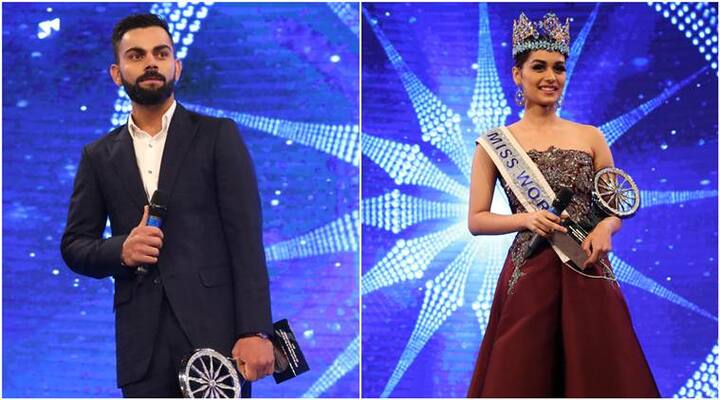 માનુષી વિરાટના હાથે એવોર્ડ મેળવ્યા બાદ તેને એક સવાલ કર્યો કે, ‘તમે એક પ્રેરણાસ્ત્રોત છો અને તમે સમાજને ઘણું બધું આપ્યું છે, ઘણા યુવા ક્રિકેટર્સ તમારામાંથી પ્રેરણા લે છે, તેમને શું સંદેશ આપવા માગો છો?’ આના જવાબમાં વિરાટે કહ્યું કે, તેણે ક્યારેય કોઈના જેવા બનવાનો પ્રયત્ન કર્યો નથી અને બીજા કોઈના માટે પોતાની જાતને બદલી નથી. વિરાટના આ જવાબથી ત્યાં બેઠેલા તમામ લોકોએ ખૂબ તાળીઓ પાડી.