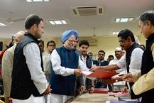 કૉંગ્રેસ અધ્યક્ષ ચૂંટણી: રાહુલ ગાંધીએ નામાંકન દાખલ કર્યું, પ્રણવ મુખર્જીએ કર્યું તિલક