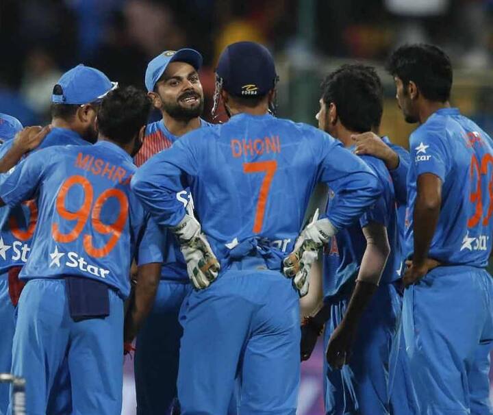 ભારતે T-20 માટે જાહેર કરેલી ટીમઃ રોહિત શર્મા (કેપ્ટન), કેએલ રાહુલ, શ્રેયસ ઐયર, મનીષ પાંડે, દિનેશ કાર્તિક, એમએસ ધોની, હાર્દિક પંડ્યા, વોશિંગ્ટન સુંદર, યુઝવેન્દ્ર ચહલ, કુલદીપ યાદવ, દીપક હૂડા, જસપ્રીત બુમરાહ, સિરાજ, જયદેવ ઉનડકટ, થામ્પી