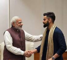 વડાપ્રધાનને રિસેપ્શનનું આમંત્રણ આપવા પહોંચ્યા વિરાટ-અનુષ્કા, મોદીએ પાઠવી શુભેચ્છા