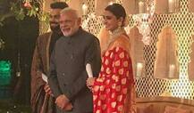 વિરાટ-અનુષ્કાને આશીર્વાદ આપવા રિસેપ્શન પાર્ટીમાં પહોંચ્યા PM મોદી