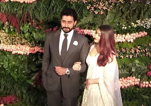 અભિનેતા અભિષેક બચ્ચન અને ઐશ્વર્યા રાય બચ્ચન