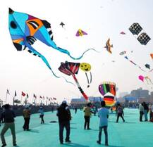 અમદાવાદમાં આંતરરાષ્ટ્રીય પતંગ મહોત્સવનો પ્રારંભ, CM રૂપાણીએ કર્યું ઉદ્ઘાટન