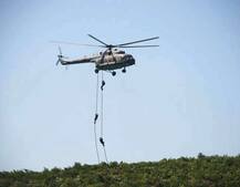 આર્મી ડે રિહર્સલમાં દૂર્ઘટનાઃ હેલિકૉપ્ટરનો હૂક તુટ્યો, 3 જવાન નીચે પડવાથી ઘાયલ