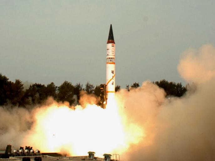 Agni 5 Nuclear Capable Ballistic Missile India successfully carried out night trials hit targets beyond 5000 kms Agni 5 Missile Test : আঘাত হানতে সক্ষম বেজিংয়ে, পরমাণু অস্ত্রবহনে সক্ষম অগ্নি ৫ মিসাইলের সফল উৎক্ষেপণ ভারতের