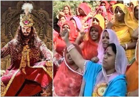 ‘પદ્માવત’ રિલીઝના વિરોધમાં ચિત્તોડગઢ કિલ્લો બંધ, મહિલાઓએ જૌહરની ધમકી આપી ‘પદ્માવત’ રિલીઝના વિરોધમાં ચિત્તોડગઢ કિલ્લો બંધ, મહિલાઓએ જૌહરની ધમકી આપી