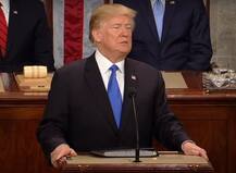 ટ્રમ્પે કર્યું સ્ટેટ ઓફ ધ યુનિયનને પ્રથમ સંબોધન, કહ્યું- મેરિટ આધારિત ઇમિગ્રેશન સિસ્ટમનો આવી ગયો છે સમય