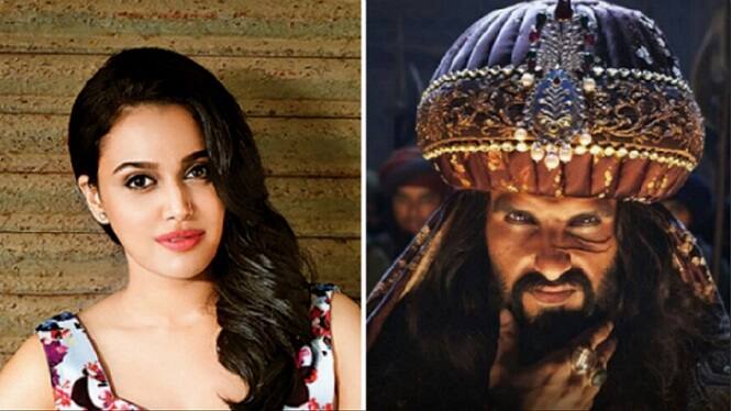  ઉલ્લેખનીય છે કે, શાહિદ કપૂરે પણ સ્વરાના આ પત્રની પ્રતિક્રિયા આપતા કહ્યું હતું કે, ‘આ બધું અજીબ લાગે છે. આ આવી વાત કરવાનો સમય નથી. તેને પર્સનલ લેવલ પર લેવી યોગ્ય નથી.’ જ્યારે રણવીર કહે છે કે, ફિલ્મમાં અલાઉદ્દીન ખિલજીનું પાત્ર ભજવવા માટે સ્વરાએ તેને અભિનંદન પાઠવ્યા હતા.