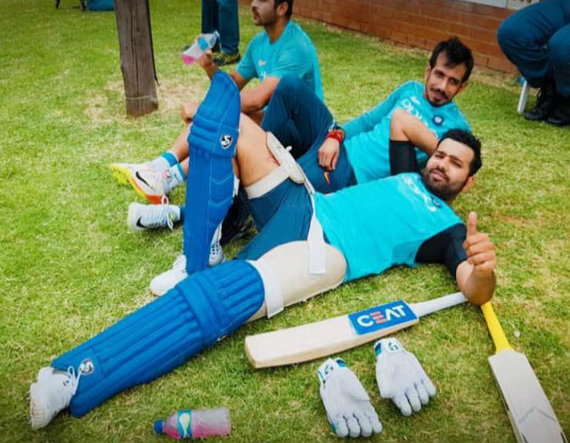 Yuzvendra Chahal responds to Quinton de Kock copying his famous pose during  1st Test – India TV
