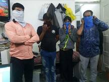 રાજકોટમાં બે યુવકો લલનાઓ સાથે કરતાં હતા મજા ને પોલીસ ત્રાટકી, જાણો વિગત