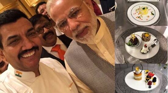 તેમણે કહ્યું કે નરેન્દ્ર મોદીને કોઈ એલર્જી નથી. આથી તેમનું જમવાનું તૈયાર કરવું ખૂબ જ સરળ હોય છે. પીએમની થાળીમાં ઢોંસા, બીટમાંથી બનેલ કબાબ તથા સરળતાથી તૈયાર થનાર ભારતીય ભોજન દાળ, ભાત મોટાભાગે હોય છે. પરંતુ યુએઈમાં કપૂરે તેમના માટે નવું ભોજન તૈયાર કર્યું હતું.