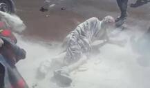 પાટણઃ જમીન વિવાદ મામલે કલેક્ટર કચેરી આગળ દલિતે જાતને ચાંપી આગ