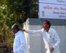 આત્મવિલોપન કેસઃ કડી ભાજપના MLA પર ટપલીદાવ, કરશનભાઈ સોલંકી ઊભા રોડે દોડ્યા