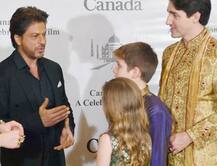 કિંગ ખાનને મળી ખુશ થઈ ગયા કેનેડાના PM જસ્ટિન ટ્રુડોના બાળકો, જુઓ તસવીરો