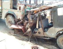 સાબરકાંઠાઃ જીપ અને ટ્રક વચ્ચે અકસ્માત, છનાં મોતથી અરેરાટી, 20 ઘાયલ