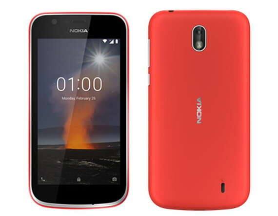  નોકિયા વનના ફીચર્સ અને કિંમતઃ - 4.5 ઇંચની આઇપીએસ ડિસ્પ્લે - 1 જીબી રેમ - 5 મેગાપિક્સલનો ફિક્સ્ડ ફોકસ કેમેરા, LED ફ્લેશ - 2 મેગાપિક્સલનો ફ્રન્ટ કેમેરા - 8 જીબી ઇન્ટરનલ સ્ટોરેજ - 2150 mAHની બેટરી - 4G VoLTE સપોર્ટ - FM રેડિયો સપોર્ટ - Nokia 1ની કિંમત 85 ડોલર (અંદાજે 5,500 રૂપિયા) રાખવામાં આવી છે. - એન્ડ્રોઇડ ઓરિયો સાથે લોન્ચ થશે. - નોકિયાનો સૌથી સસ્તો એન્ડ્રોઇડ ફોન.