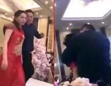 નશામાં ધૂત સસરાએ લગ્ન દરમિયાન પોતાના છોકરાની નવી દુલ્હનને કરી લીધી કિસ, જાણો પછી શું થયં...