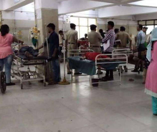 ઘટનાની જાણ થતાં જ પોલીસ કાફલો સિવિલ હોસ્પિટલ દોડી આવ્યો હતો.