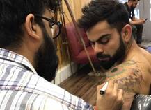 વિરાટનું નવું ટેટુ ચિતરનારા એલિયન્સ કોણ છે? 