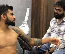 વિરાટનું નવું ટેટુ ચિતરનારા એલિયન્સ કોણ છે? 