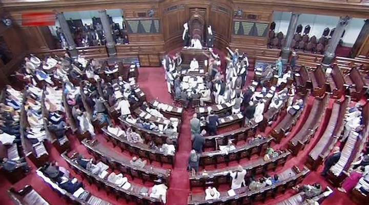 12 Rajya Sabha MPs suspended for indiscipline in last session of House Rajya Sabha: 12 మంది ఎంపీలపై సస్పెన్షన్ వేటు.. వర్షాకాలంలో తప్పు చేస్తే శీతాకాలంలో శిక్ష!