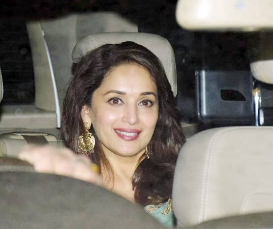 માધુર દીક્ષિત પણ સ્ક્રીનિંગમાં આવી હતી. 