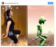 ‘ઇશીમા’એ કર્યો એલિયન ડાન્સ, વીડિયો થઈ રહ્યો છે વાઇરલ