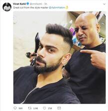 વિરાટ કોહલીએ કરાવી નવી હેર સ્ટાઇલ, પોસ્ટ કરી તસવીર