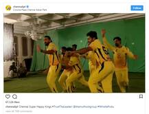 IPL 2018: ધોનીની CSKનો ડાન્સ વીડિયો થયો વાઇરલ, હરભજનને મળ્યો નવો જર્સી નંબર