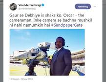 આ કેમેરામેને ઓસ્ટ્રેલિયન ક્રિકેટર્સને પાડ્યા ખુલ્લા, શેહવાગે શેર કરી તસવીર