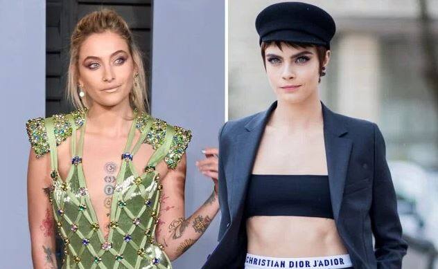 પેરિસ જેક્સન અને કારા ડેલેવેન