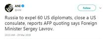 અમેરિકા પર બદલાની કાર્યવાહી, રશિયાએ 60 રાજદૂતોને હાંકી કાઢ્યા, કૉન્સ્યૂલેટ પણ બંધ
