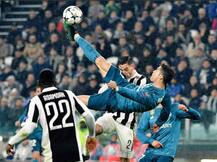 રોનાલ્ડોએ બાઇસિકલ કિકથી ફટકાર્યો અનોખી રીતે ગોલ, બન્યો રેકોર્ડ, જાણો વિગત