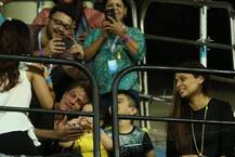 IPL 2018: શાહરૂખે ધોનીની દીકરી સાથે પડાવ્યો ફોટો, તસવીરો થઈ વાયરલ