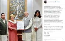 પ્રિયંકા ચોપરાએ પીએમ મોદી સાથે કરી મુલાકાત, જાણો શું કહ્યું